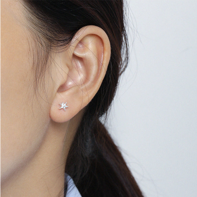 Amebelle® - Textured Starfish Earrings