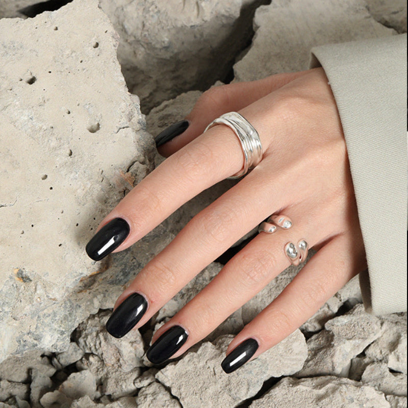 Amebelle® - Pleated Textured Ring