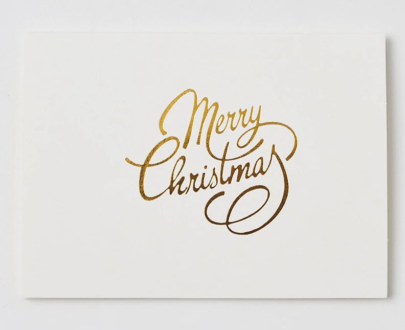 Minimalist Greeting Cards (Hand-stamped)