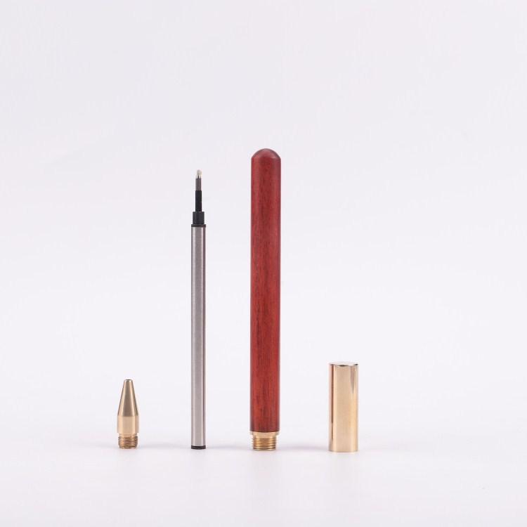 Born To Love Wood™ - 手工木+黃銅筆