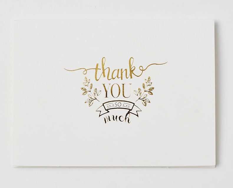 Minimalist Greeting Cards (Hand-stamped)