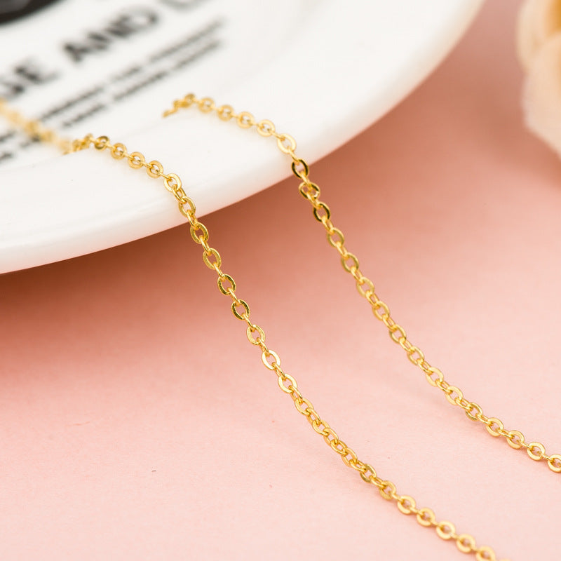 Sterling Silver (S925) Flat O Chain
