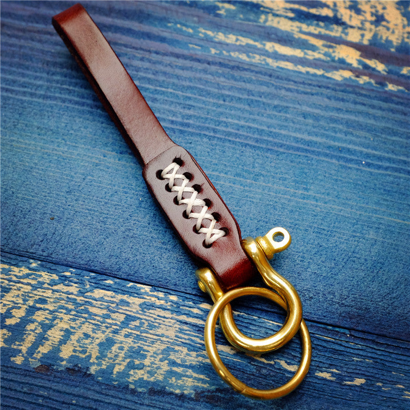 Straits Supply™ - Davis Leather Keychain