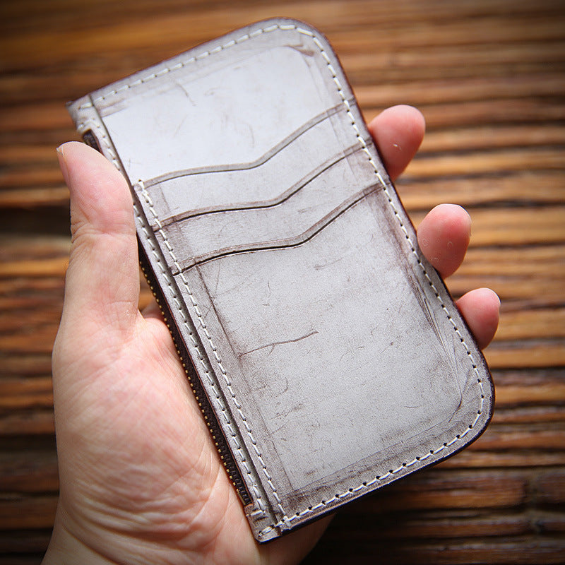 Straits Supply™ - Peyton Zipper Card Case Wallet