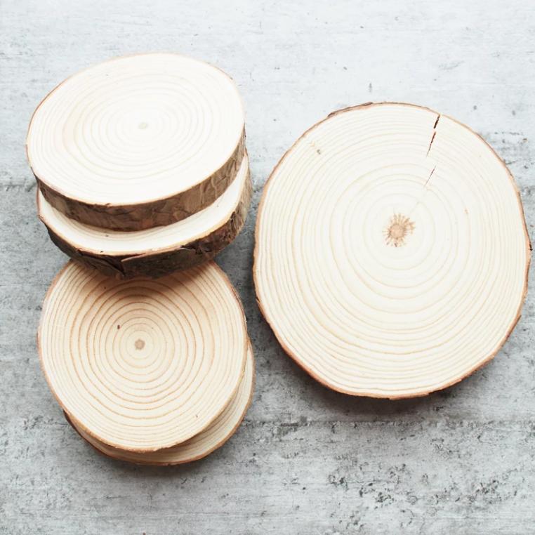 Born To Love Wood™ - Natural Wood Coasters