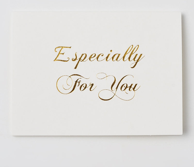 Minimalist Greeting Cards (Hand-stamped)