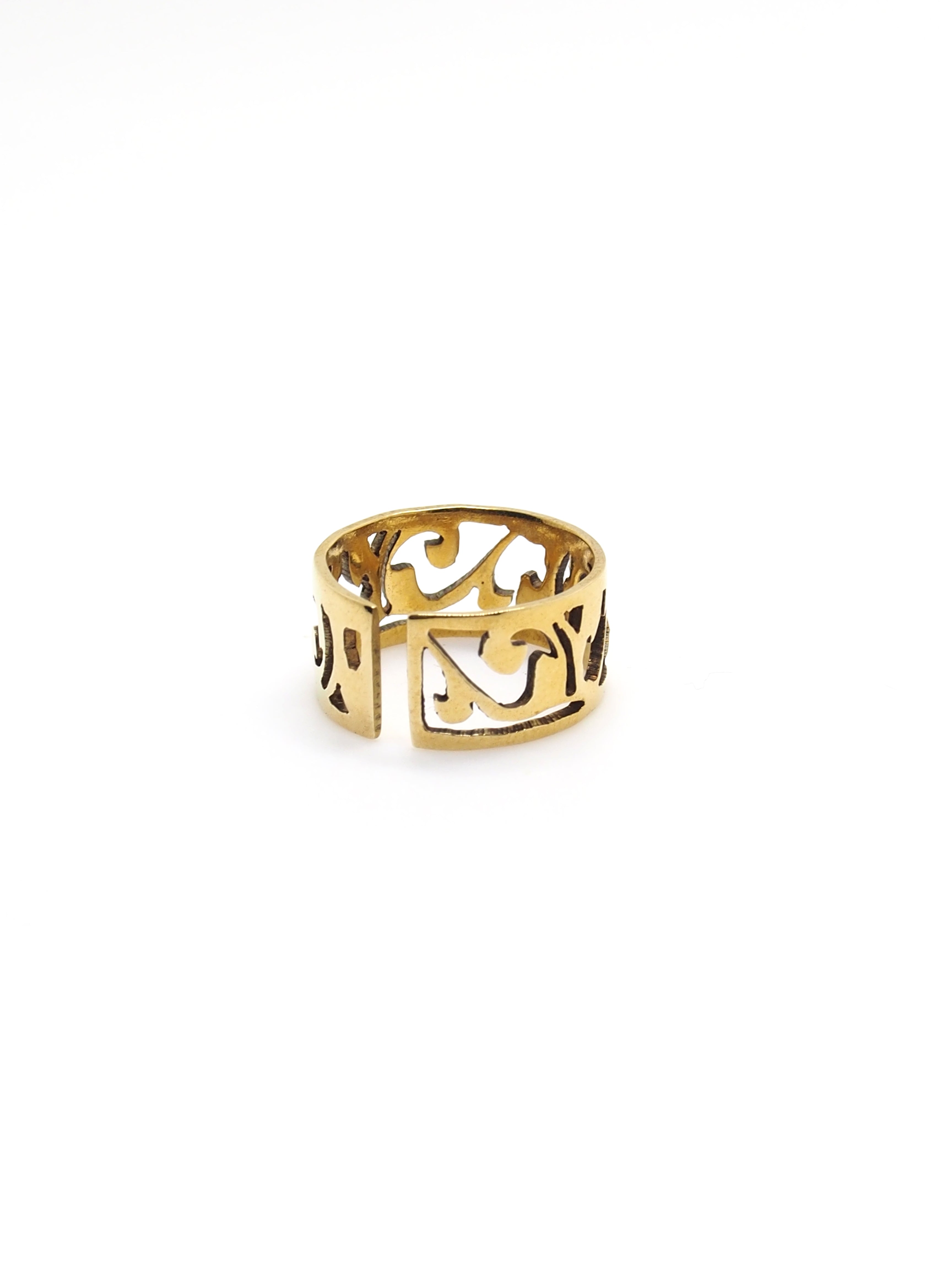 Hansel & Smith - MUSEUM LABEL Finger Bowl Inspired Ring