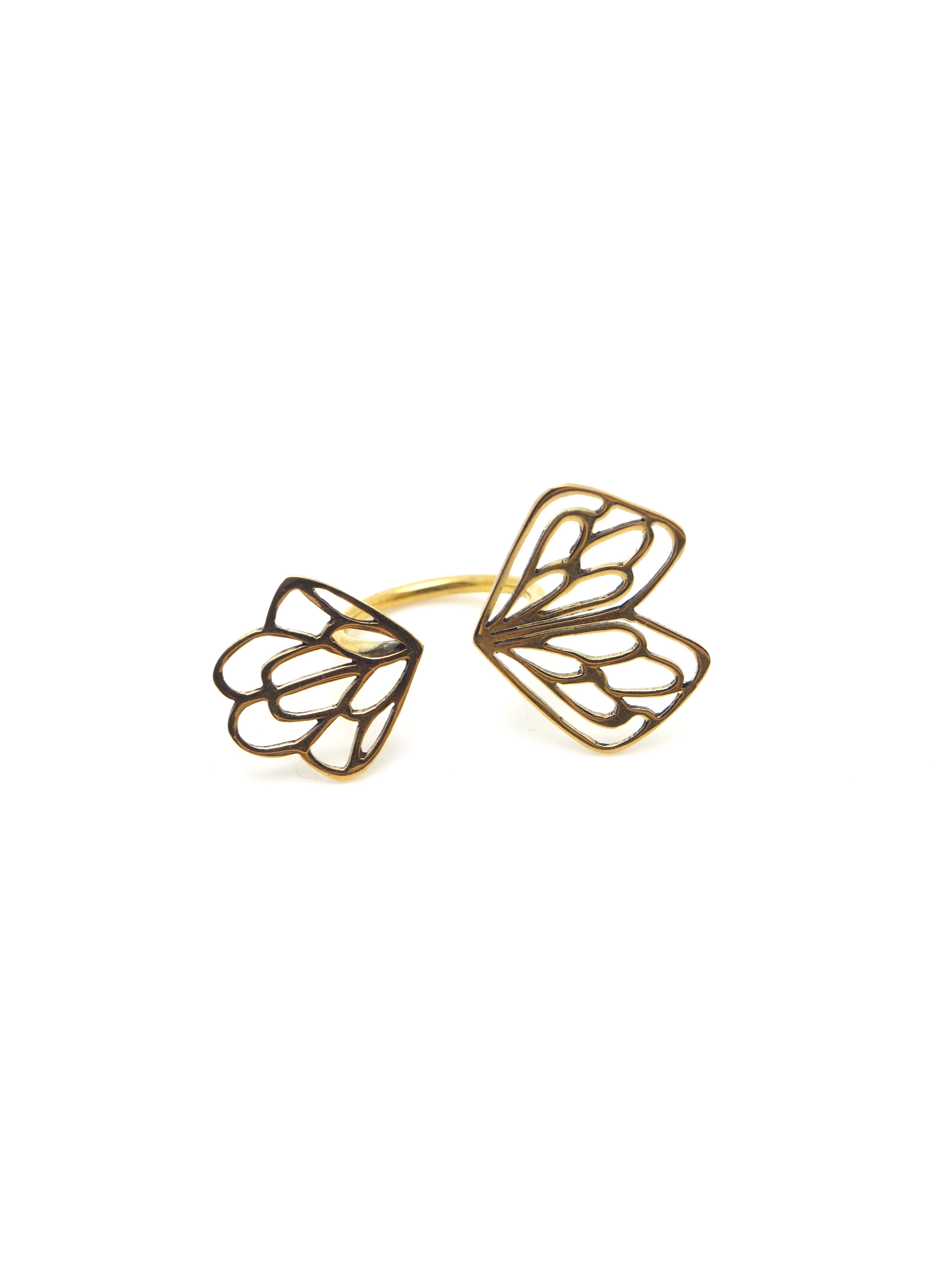 Hansel & Smith - Butterfly Ring (Adjustable)