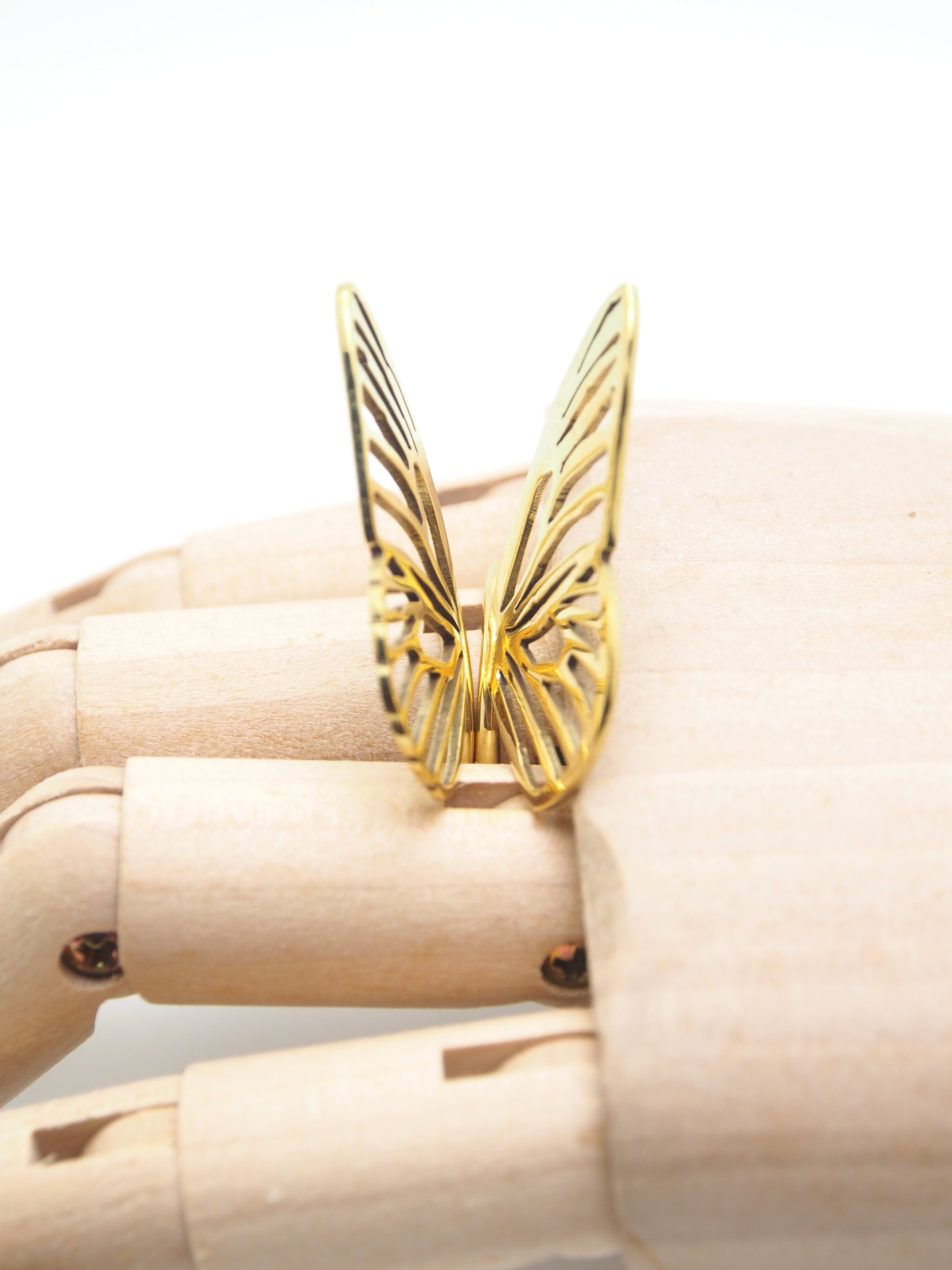 Hansel & Smith - Butterfly 2pc Stack Ring