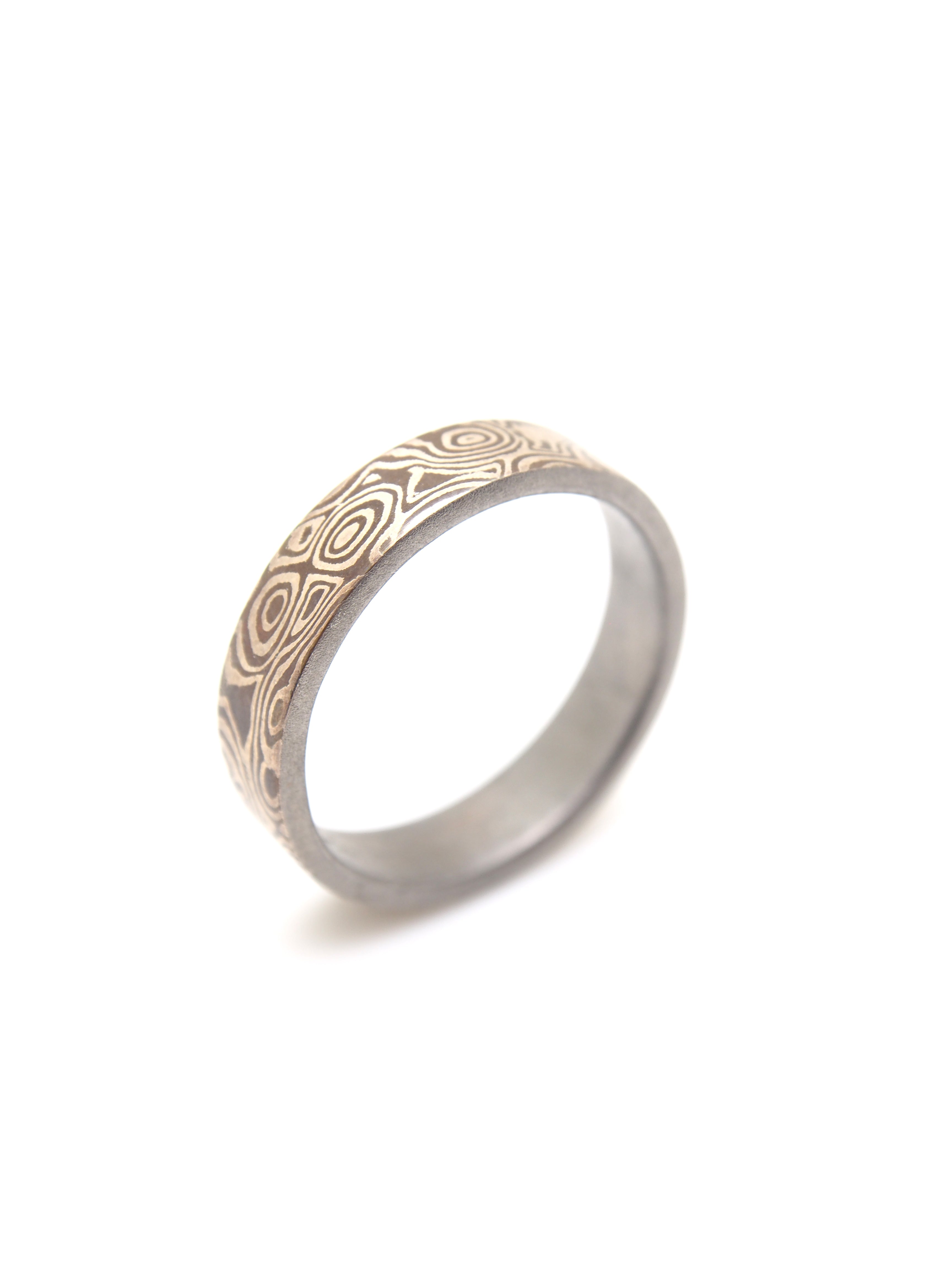 Mokumegane Classic Ring (5mm)