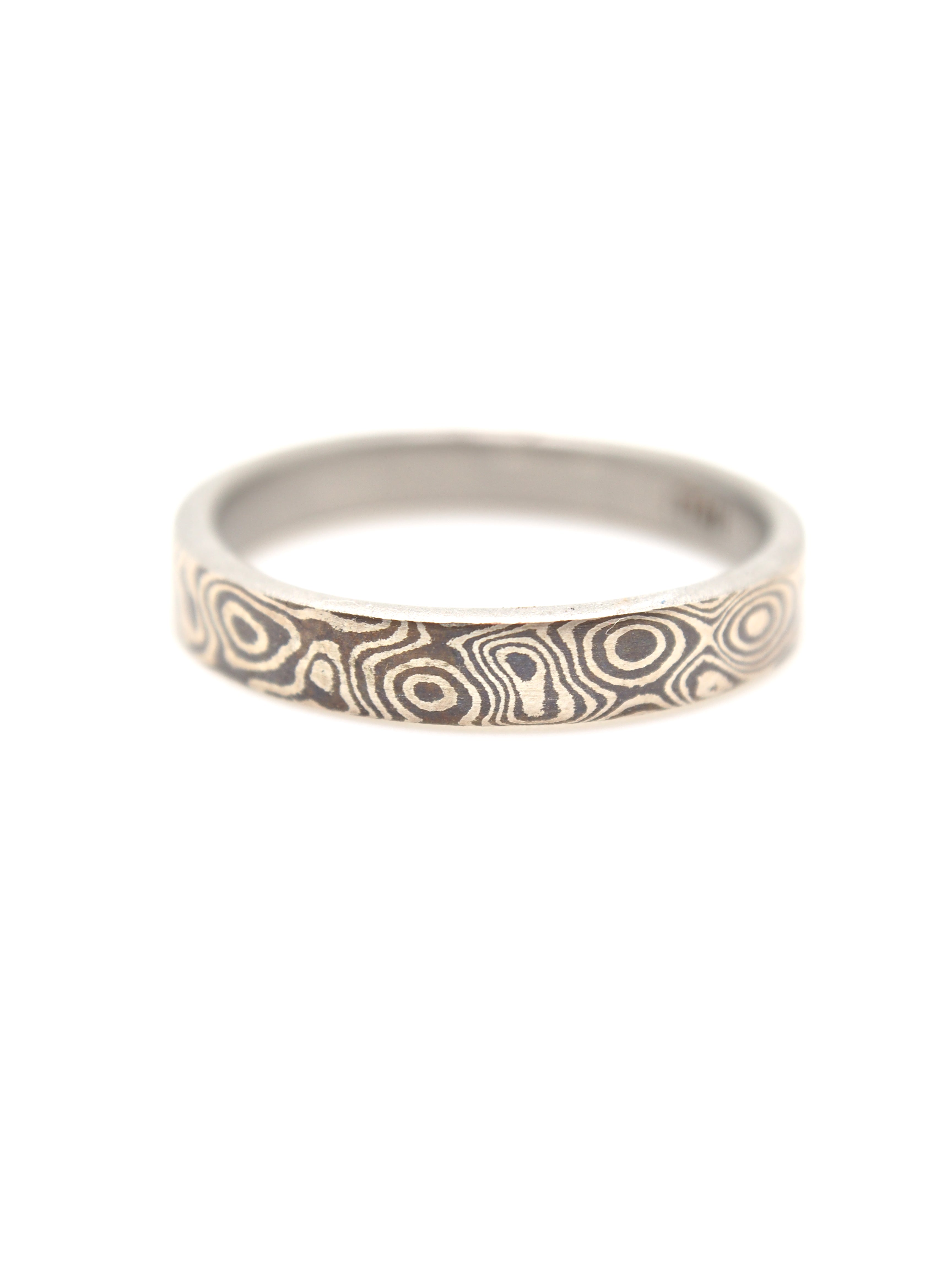 Mokumegane Classic Ring (3mm)