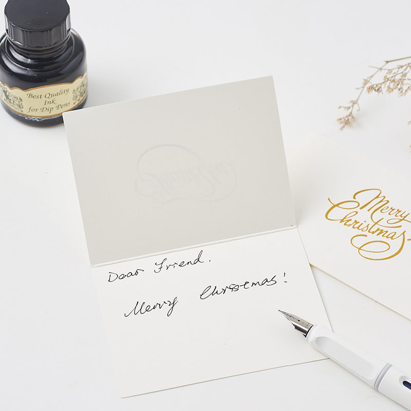 Minimalist Greeting Cards (Hand-stamped)
