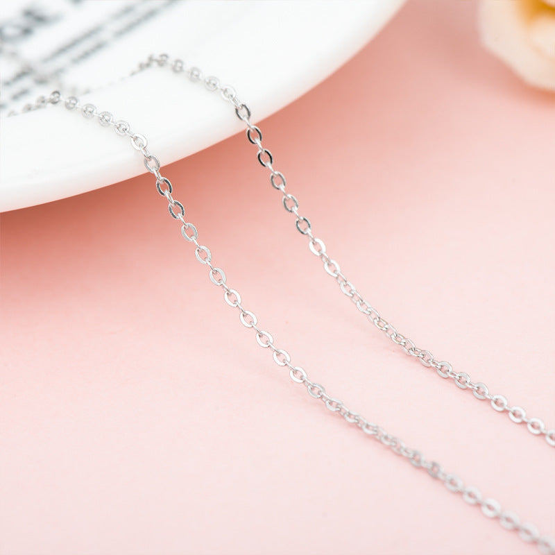 Sterling Silver (S925) Flat O Chain