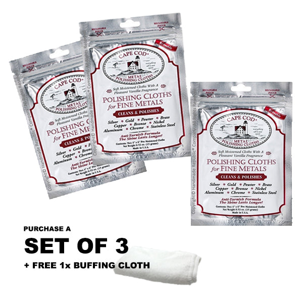 Cape Cod® Polish - Standard Foil Pack (Set of 3 packs)