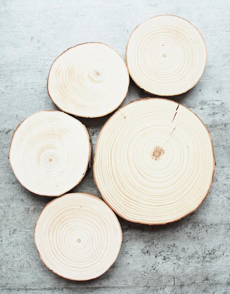 Born To Love Wood™ - Natural Wood Coasters