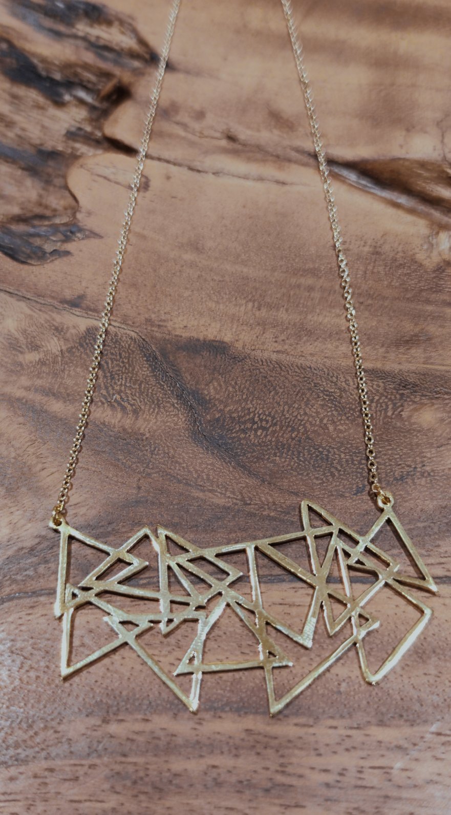 Hansel & Smith - Triangles Necklace