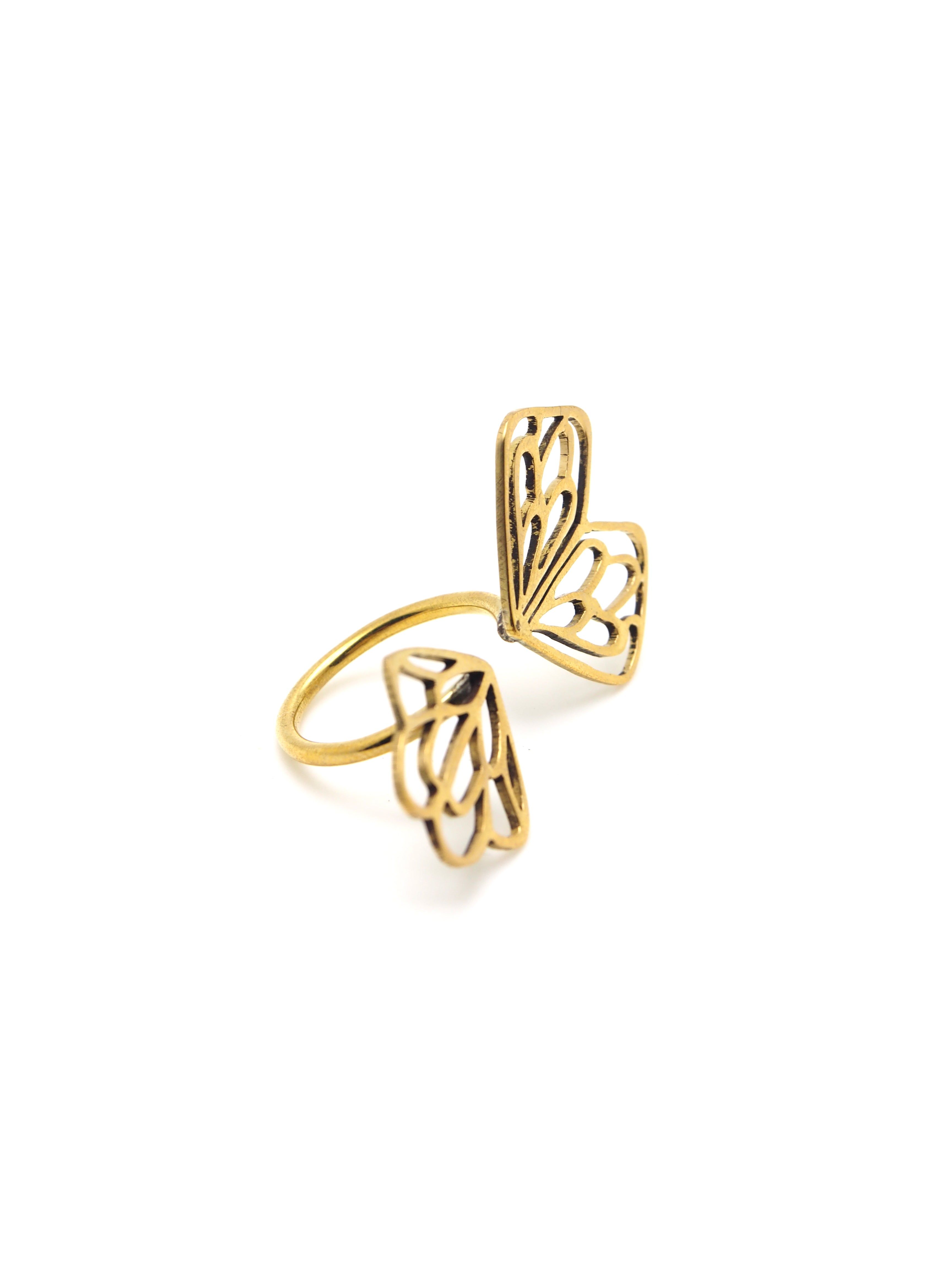 Hansel & Smith - Butterfly Ring (Adjustable)