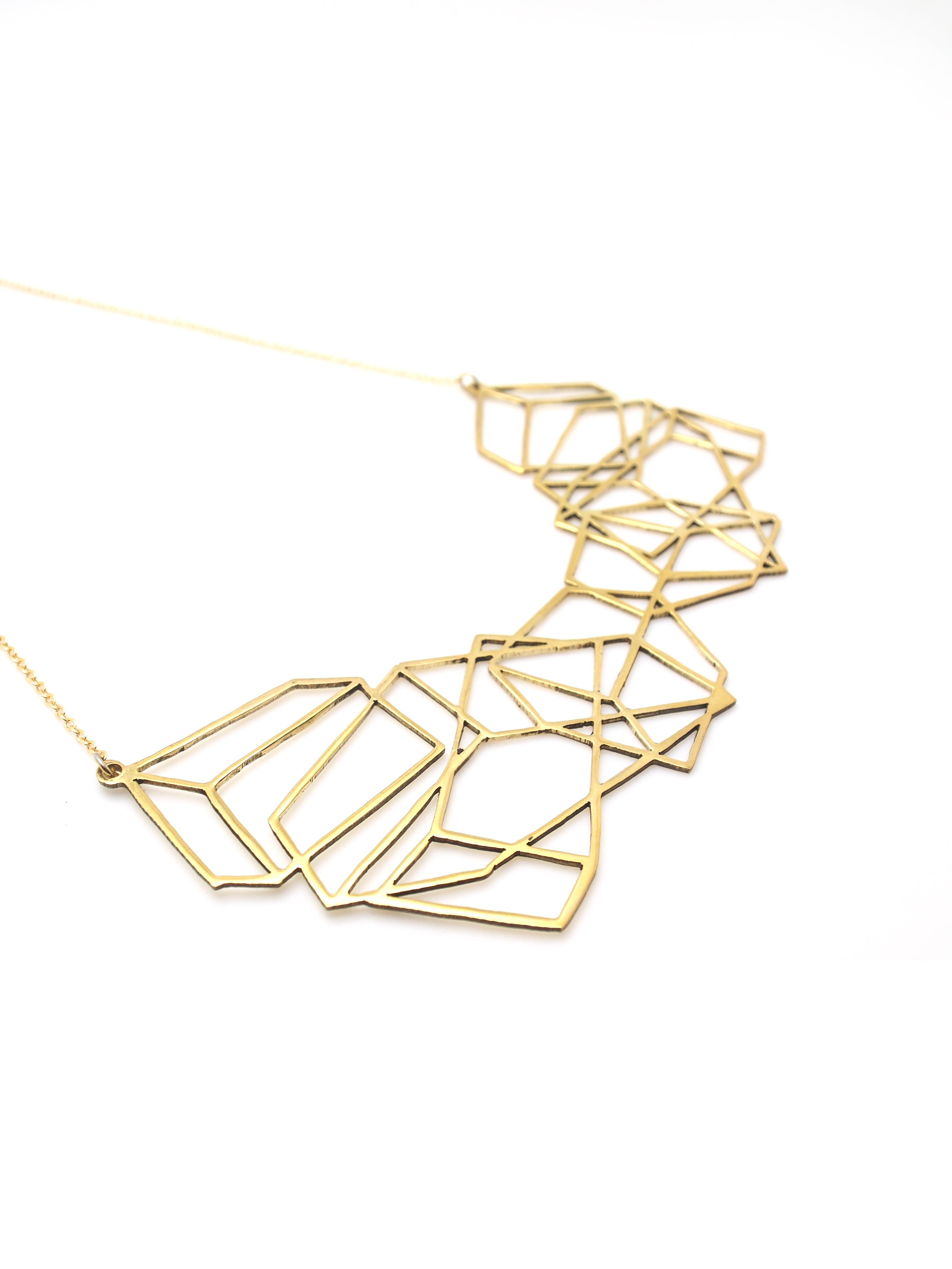 Hansel & Smith - Geometric Random Box Necklace