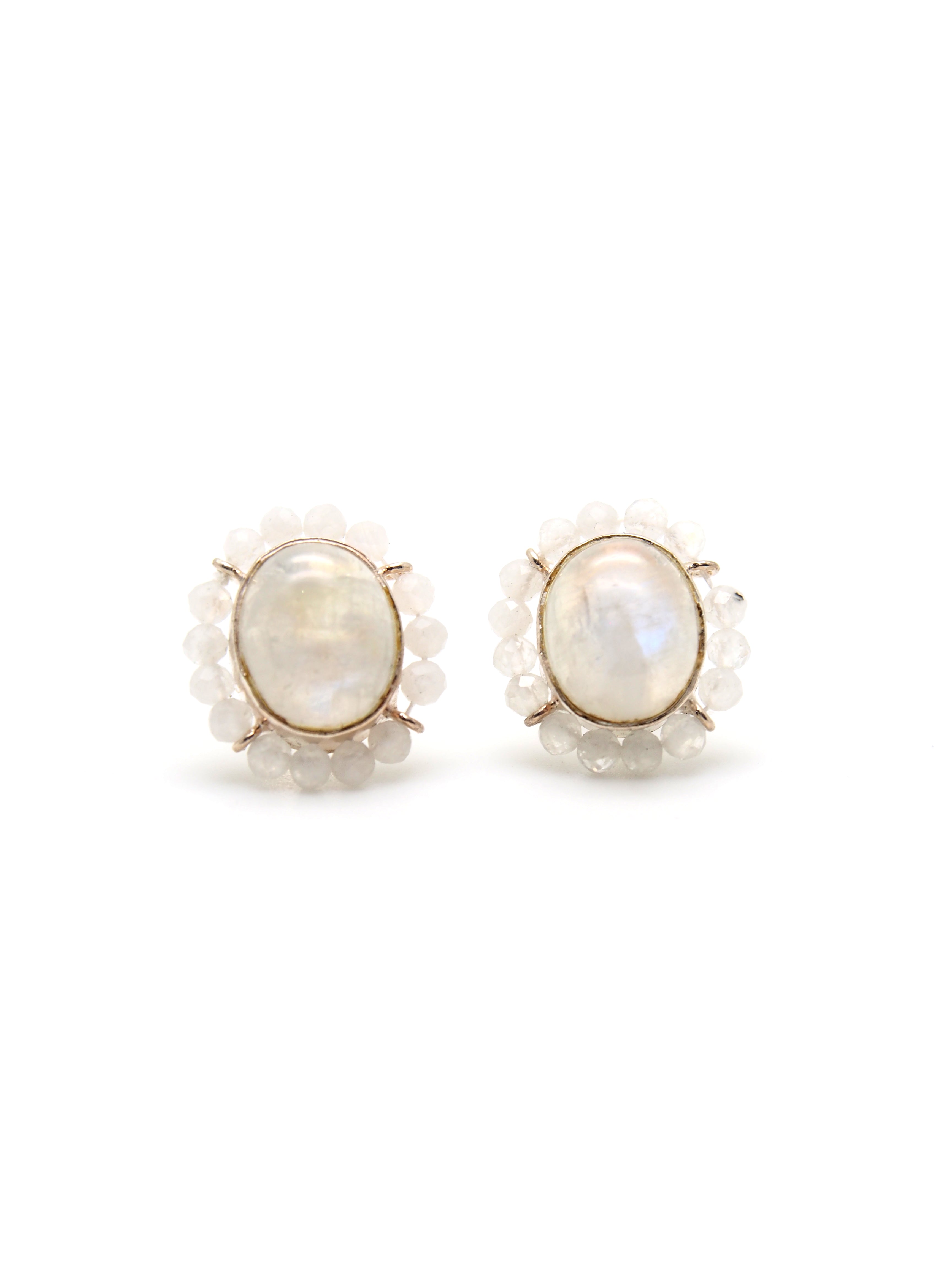 Amebelle® - Maddalyn Moonstone Earring